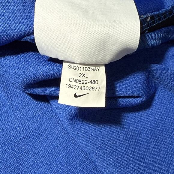 Mens Nike University of Pittsburgh Panthers On-Field Shirt CN9325-480 Sz XXL - Picture 5 of 9